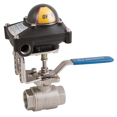  Manual Ball Valve with Switch Box