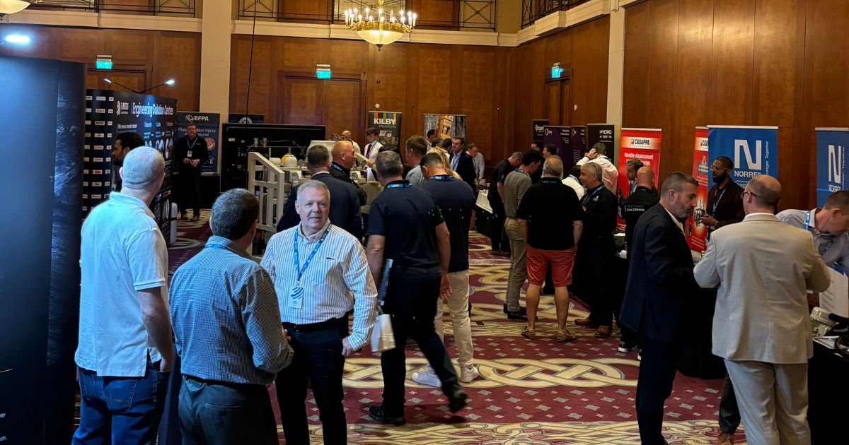 Attendees in the exhibition space at Celtic Manor summer extravaganza 2024