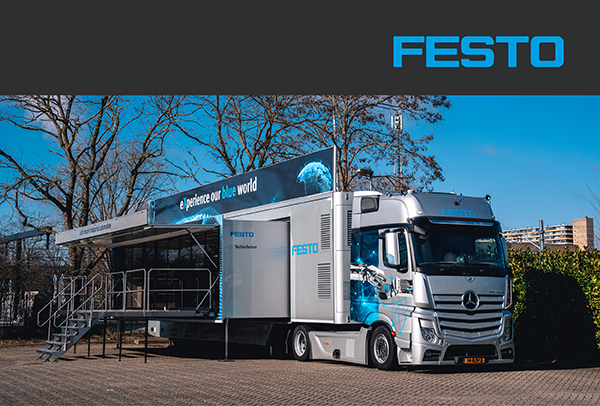 Visit the Technoferium Festo Truck at Flowtech