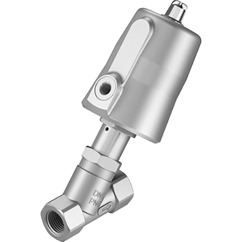  Pneumatic Actuated Angle Seat Valve