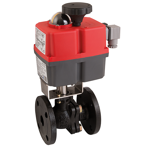  Electric Actuated Cast Iron Ball Valve