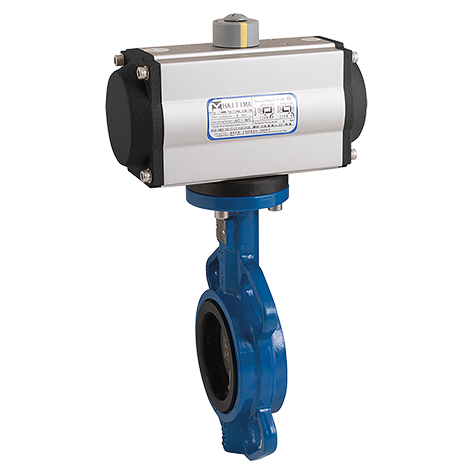  Pneumatic Actuated Butterfly Valve