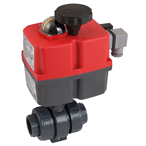  Electric Actuated Plastic Ball Valve